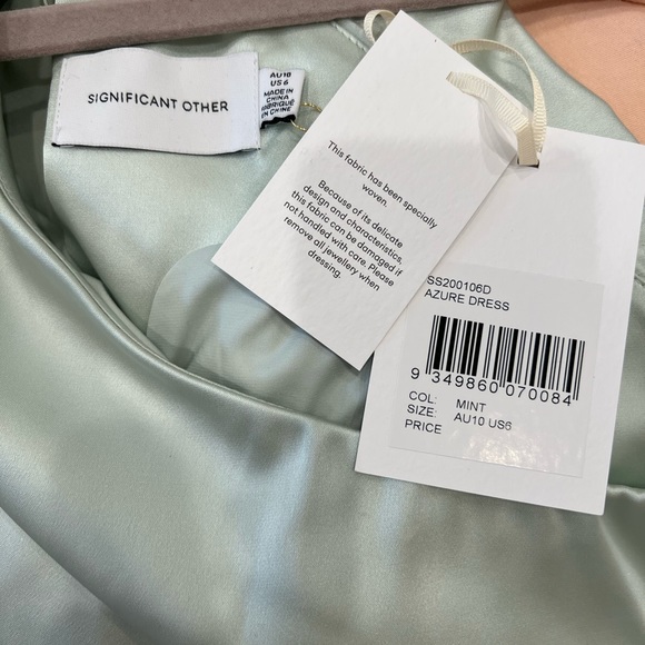 Significant Other Azure Dress - Picture 3 of 4